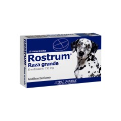 Rostrum Antibacteriano de Amplio Espectro Para Razas Grandes