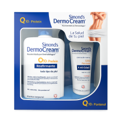 DERMOCREAM ESTUCHE Q10 PROTEIN X 400 ML + CREMA 150 ML