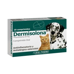 Dermisolona 20mg 10 Comprimidos Antiinflamatorios