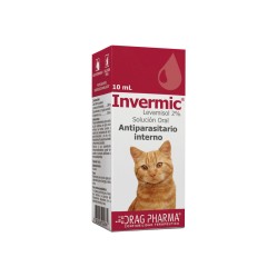 Invermic Antiparasitario Para Gatos en Gotas
