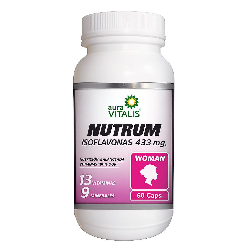 NUTRUM WOMAN CAP 433 MG X 60 AURA