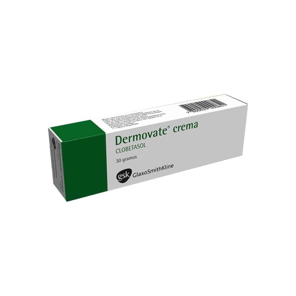 Dermovate Clobetasol 0.05% Crema Tópica 30g PRECIO UN MEDIDA $83129 Dermovate Clobetasol 0.05% Crema Tópica 30g PRECIO UN MEDIDA $83129