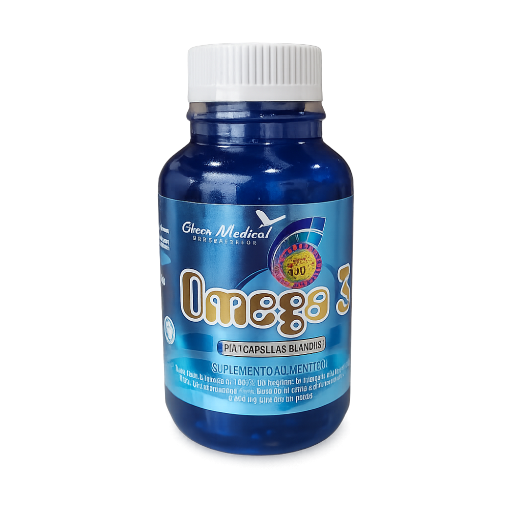 OMEGA 3 CAP BLA X 120 GREEN MED