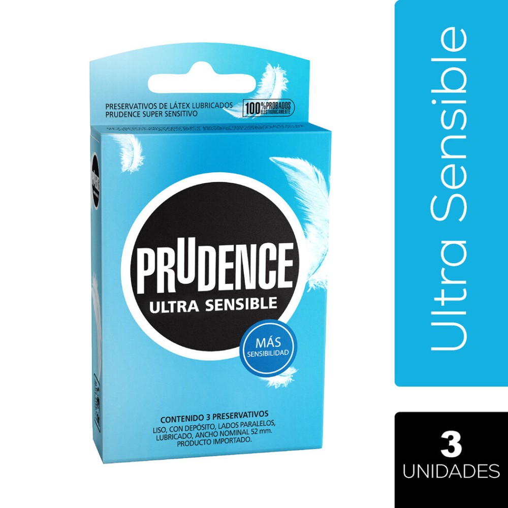 Prudence Ultrasensible 3 Unidades
