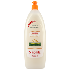 SIMONDS JAB LIQ DERMOCARE AVENA X 1 L