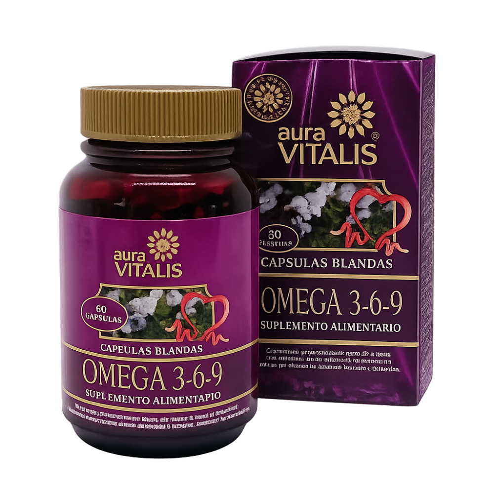 OMEGA 3-6-9 CAP 1000 MG X 60 AURA