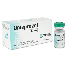 OMEPRAZOL AMP PVO 40 MG X 10 VITALIS