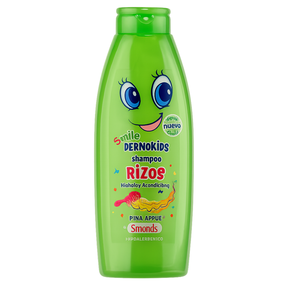 SIMONDS SH 2 EN 1 SMILE RIZOS KIDS SIN SAL PINA APPLE X 400 ML