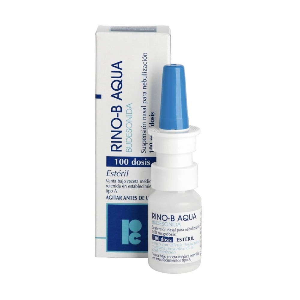 Rino-B Aqua Budesonida 100mcg Solución Nasal 100 Dosis