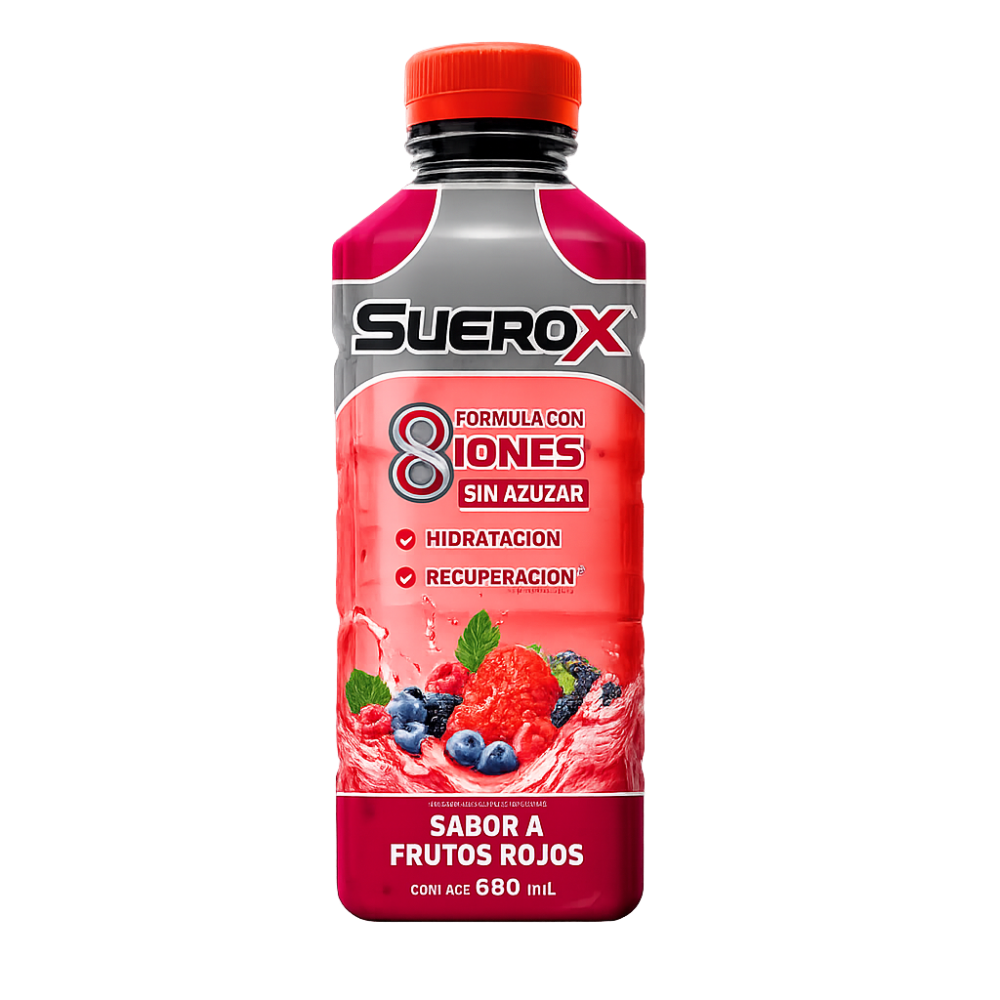 SUEROX FRUTOS ROJOS X 630 ML