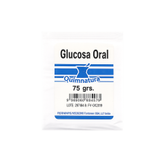 GLUCOSA ORAL X 75 GR (CAJ X 25) QUIMNATURA