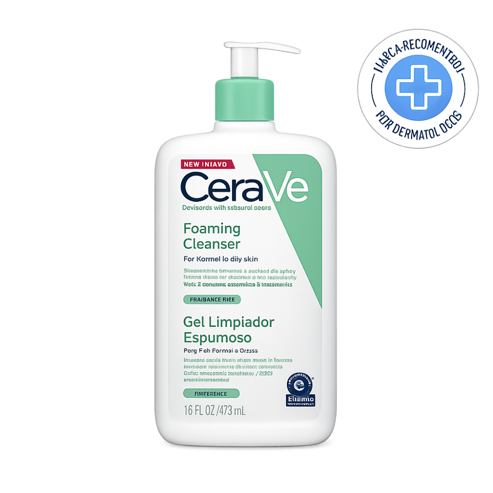 CERAVE REFILL GEL LIMPIADOR ESPUMOSO X 473 ML