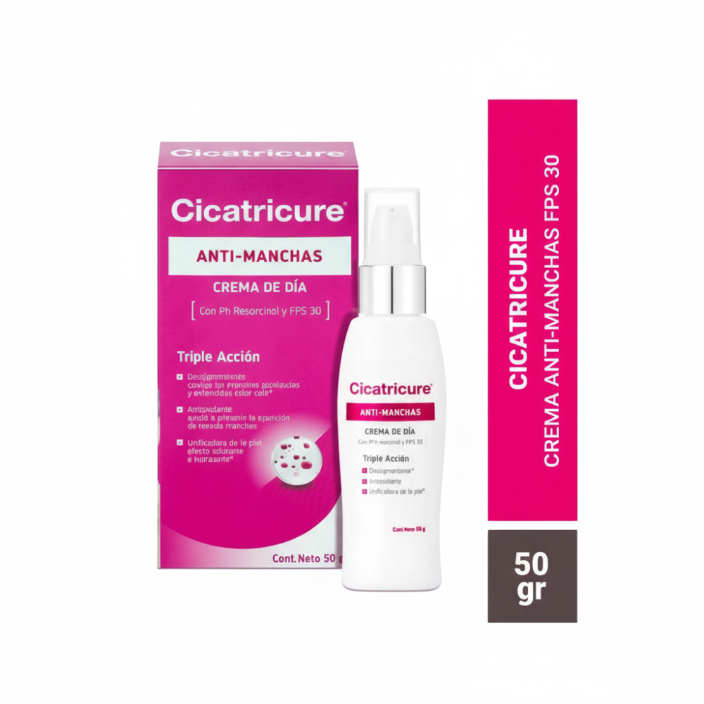 CICATRICURE ANTIMANCHAS FPS 30 X 50 GR