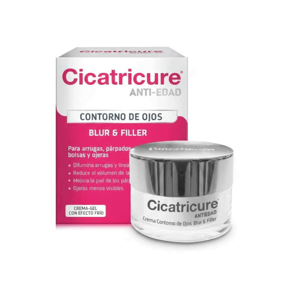 CICATRICURE CONTORNO OJOS BLUR & FILLER CRE X 15 GR
