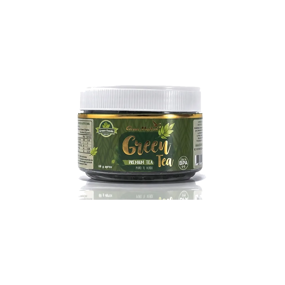 TE VERDE HOJAS FRASCO X 60 GR GREEN MEDICAL