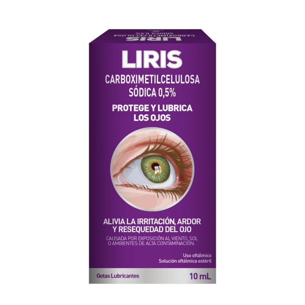 Liris Lágrimas Artificiales Lubricante Ocular 10ml