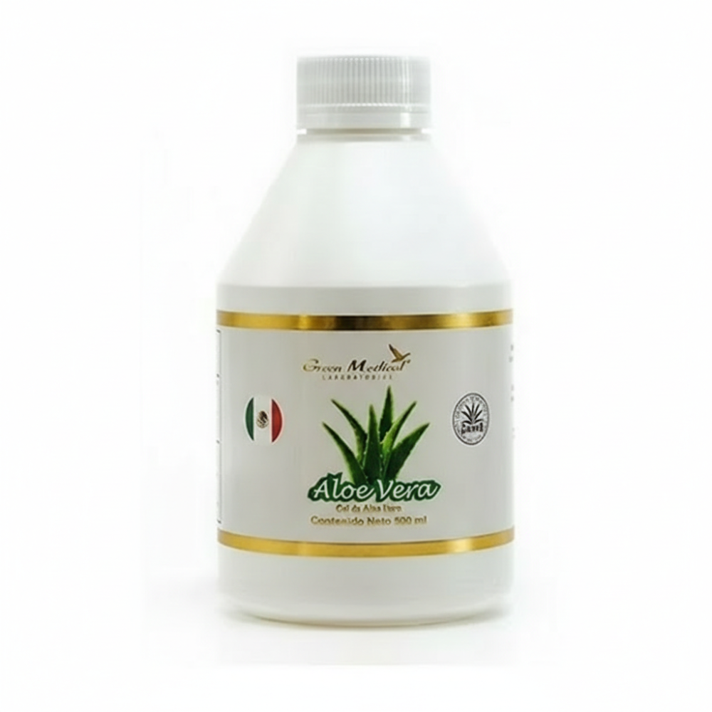 ALOE VERA GEL 500 ML GREEN MED