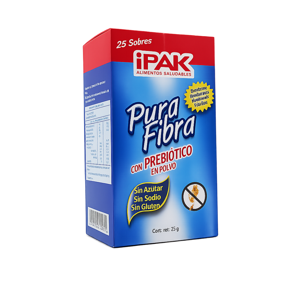 PURAFIBRA CON PREBIOTICOS X 25 SBR IPAK