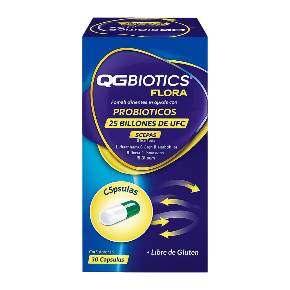 QG BIOTICS FLORA CAP X 30 UND