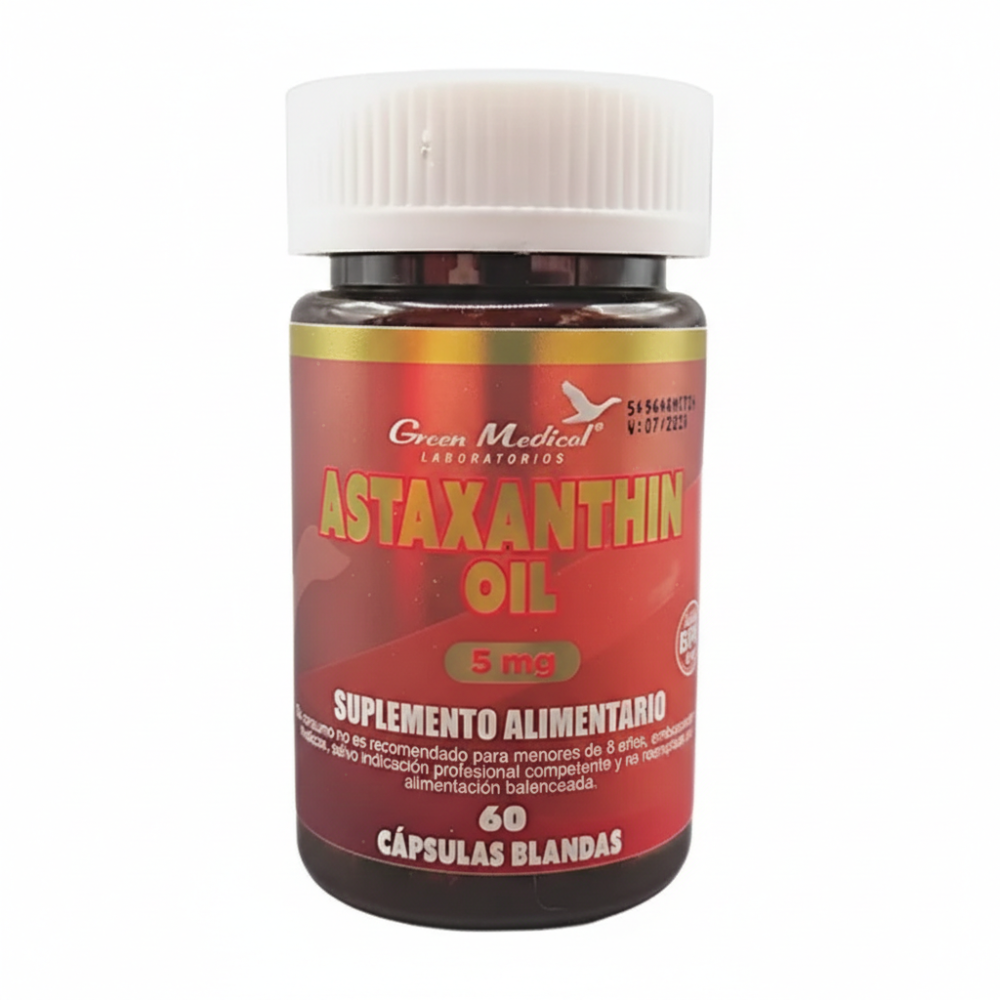 ASTAXANTHIN 5 MG CAP BLAND X 60 GREEN MEDICAL