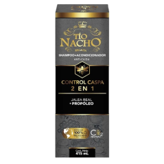 TIO NACHO ACON CASPA PROPOLEO 2 EN 1 X 415 ML