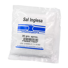 SAL INGLESA SBR X 30 GR (CAJ X 25) QUIMNATURA