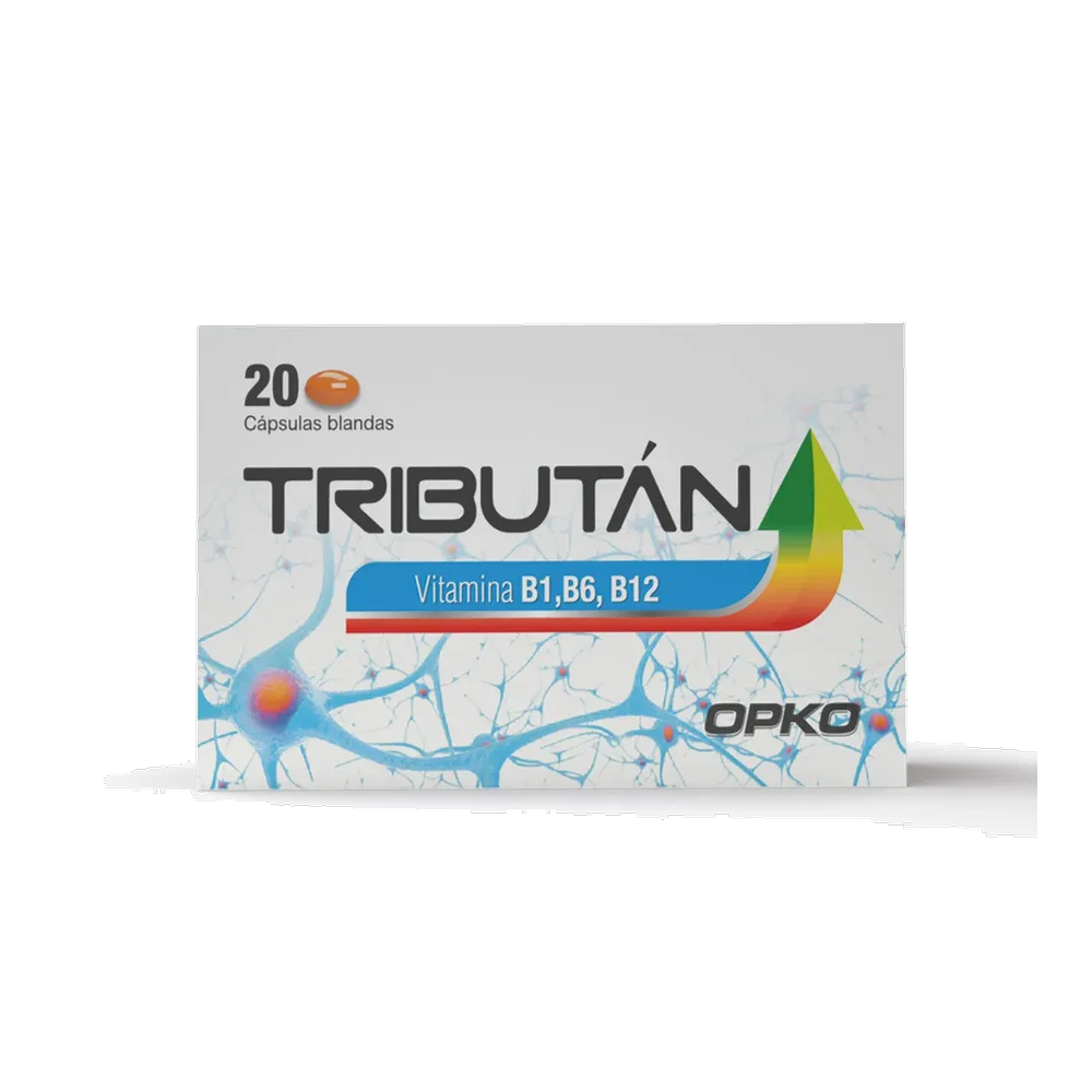 TRIBUTAN (B1,B6, B12) CAP X 20