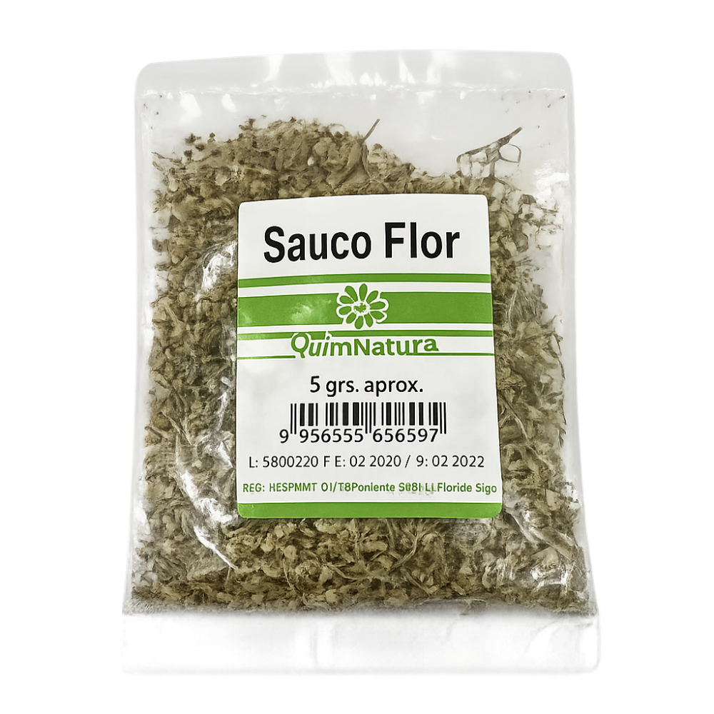 SAUCO FLOR X 5 GR (CAJ X 25) QUIMNATURA