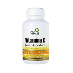 VITAMINA C CAP 443 MG X 90 AURA