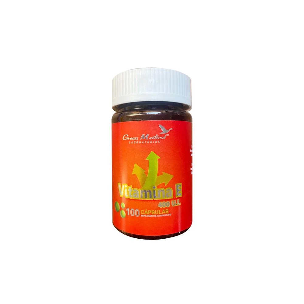VITAMINA E CAP BLAND 400 MG X 100 GREEN MED
