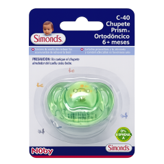 SIMONDS CHUPETE PRIMA ORTODONCICO SILICONA + 6 MESES