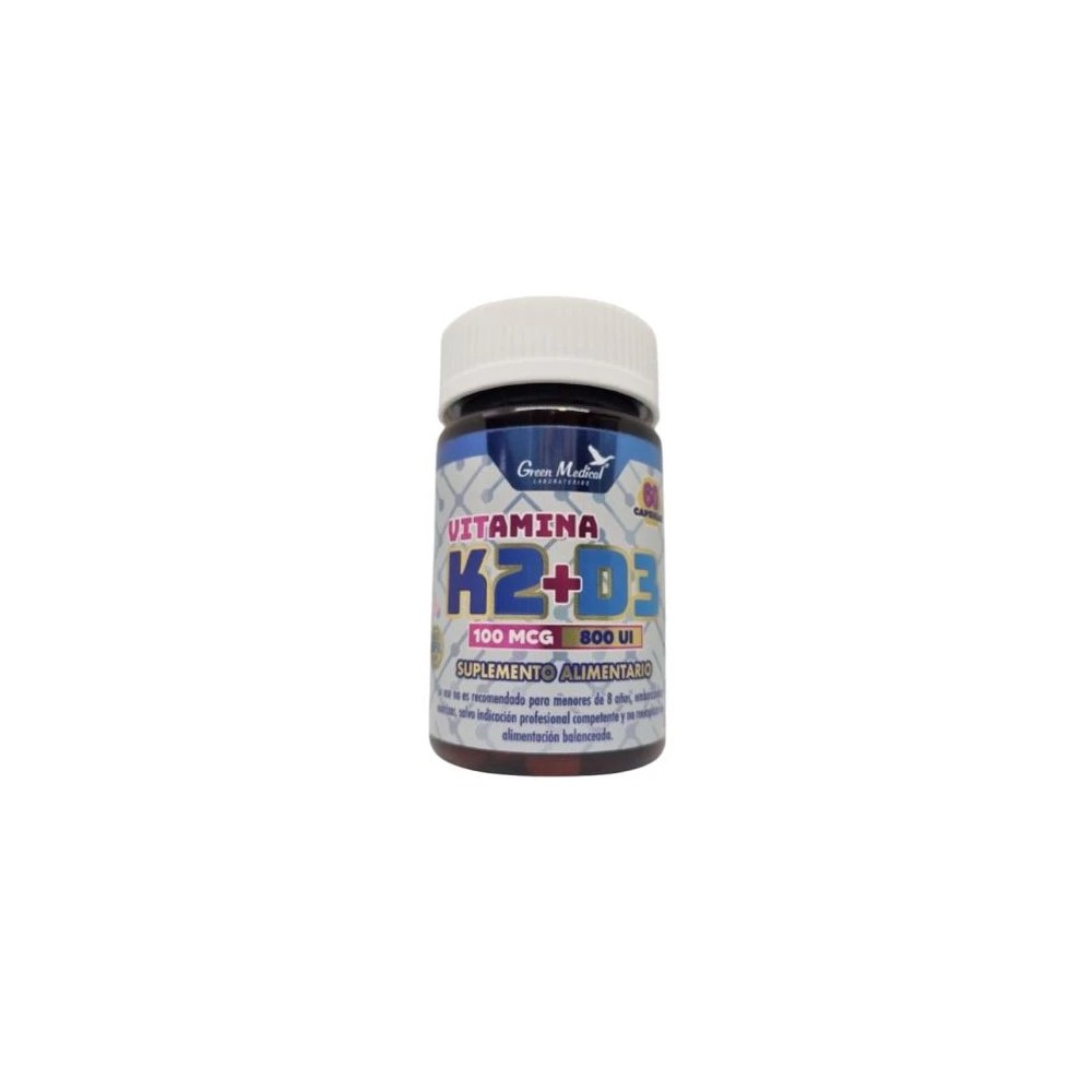 VITAMINA K2+D3 100 MG/800 UI X 60 CAP