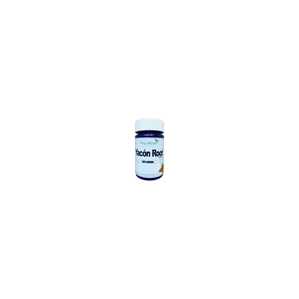 YACON ROOT CAP X 60 GREEN MEDICAL