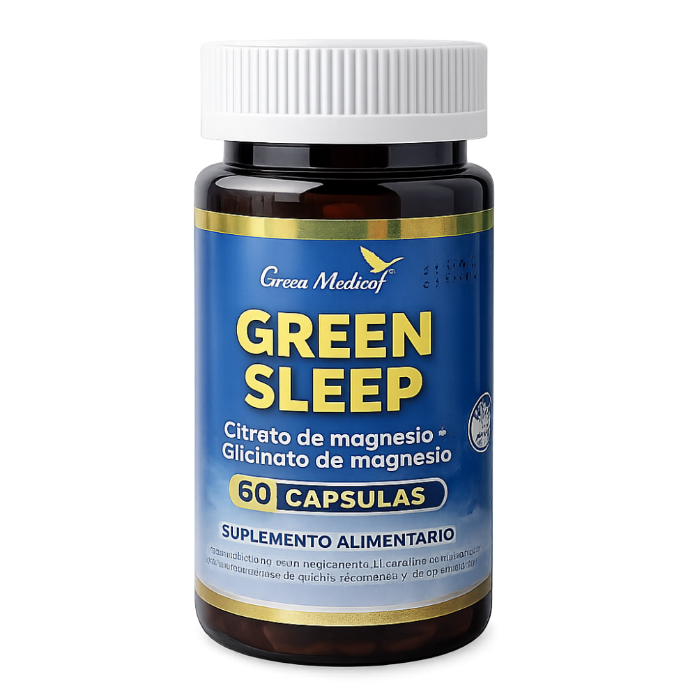 GREEN SLEEP CAP X 60 GREEN MED