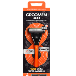 GROOMEN 300 MAQUINA AFEITAR + 1 CARTUCHO