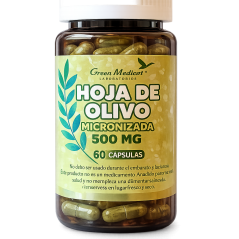 HOJA DE OLIVO CAP 500 MG X 60 GREEN MEDICAL