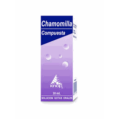 CHAMOMILLA COMPUESTA GOTA X 30 ML KNOP