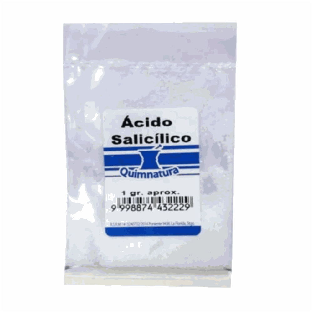 ACIDO SALICILICO SBR X 5 GR (CAJ X 25) QUIMNATURA