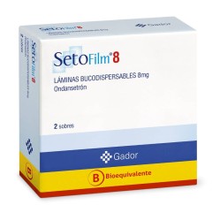 Setofilm (B) 8 mg x 2 Laminas Bucales
