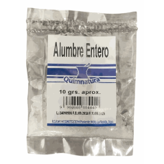 ALUMBRE ENTERO X 10 GR (CAJ X 25) QUIMNATURA