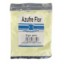 AZUFRE FLOR SBR X 20 GR (CAJ X 25) QUIMNATURA
