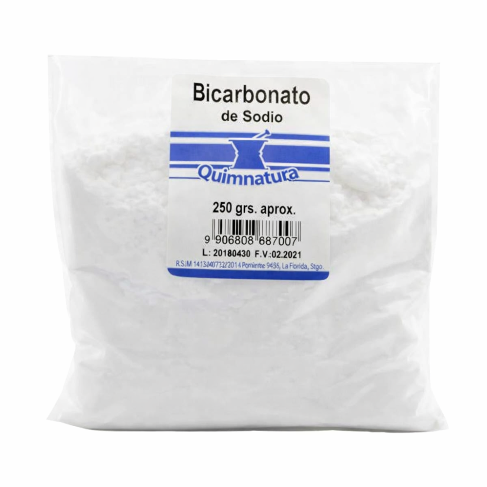 BICARBONATO DE SODIO SBR X 250 GR (CAJ X 10) QUIMNATURA