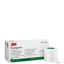 TRANSPORE 1,25 CM X 9,1 MT X 24 UDS 3M (DM)