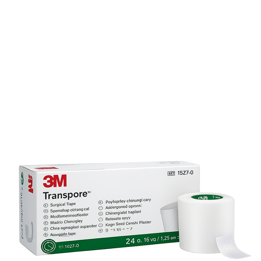 TRANSPORE 1,25 CM X 9,1 MT X 24 UDS 3M (DM)