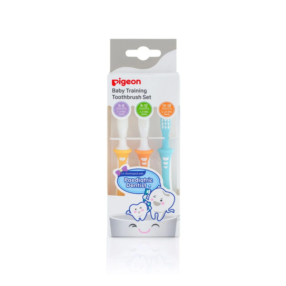 PIGEON CEPILLO DENTALES ENTRENAMIENTO X 3 UND