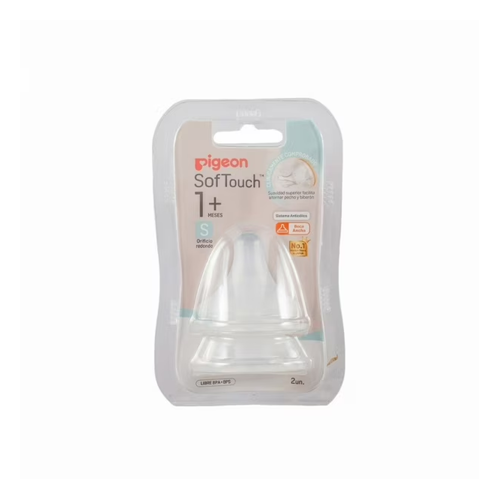 PIGEON TETINA REPUESTO SOFTOUCH S X 2 UND