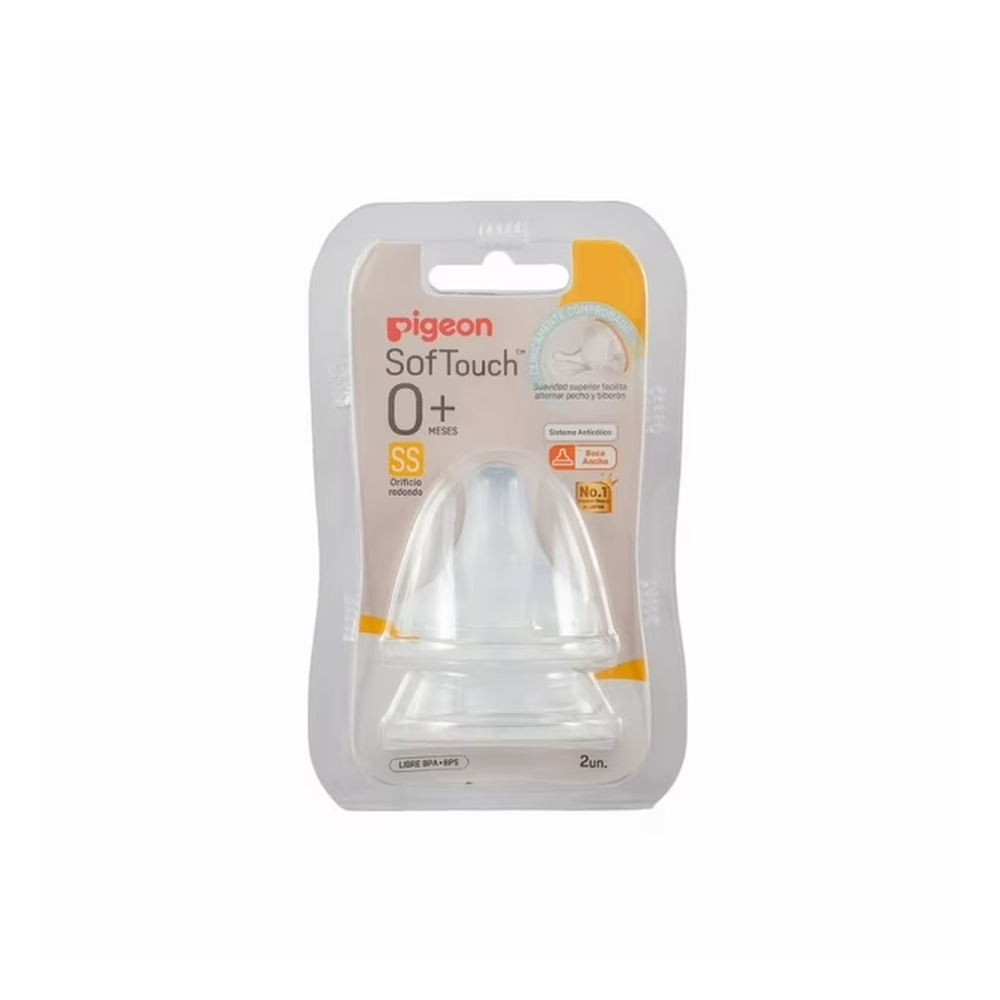 PIGEON TETINA REPUESTO SOFTOUCH SS X 2 UND