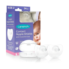 PROTECTOR DE PEZON X 24 MM X 2 UNID LANSINOH