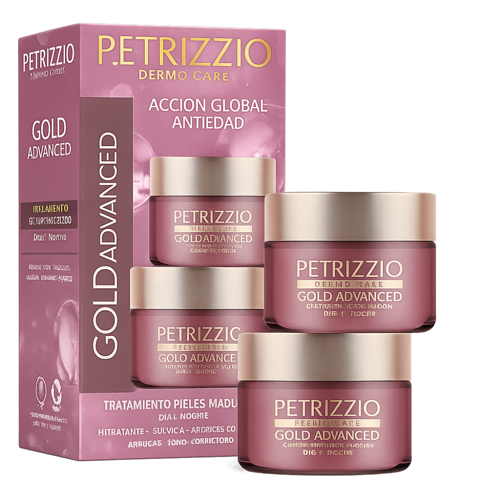 ESTUCHE CREMA GOLD ADVANCED DIA + NOCHE