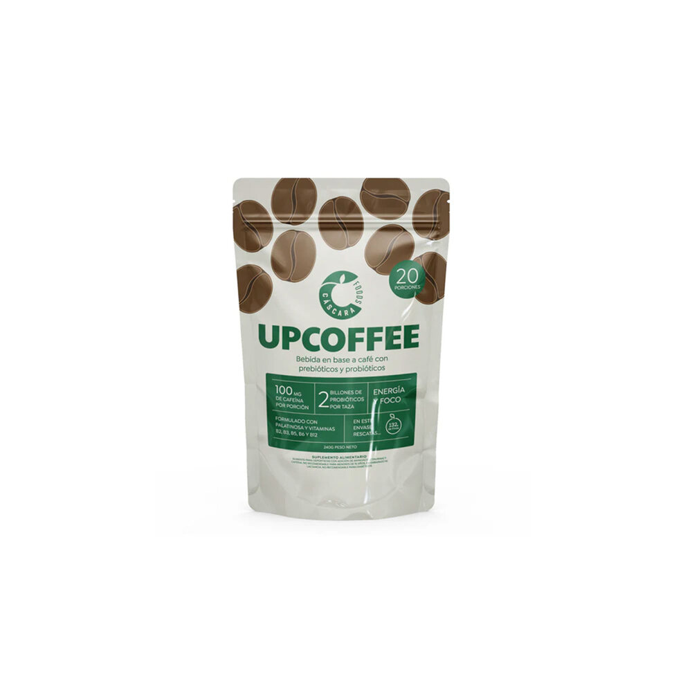 UPCOFFEE PREBIOTICO  PROBIOTICO ENERGIA PVO X 240GR